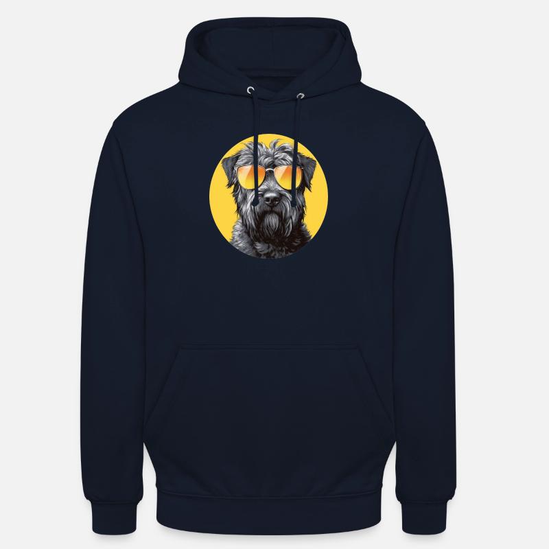 Bouvier - Sweat-shirt à capuche unisexe - marine