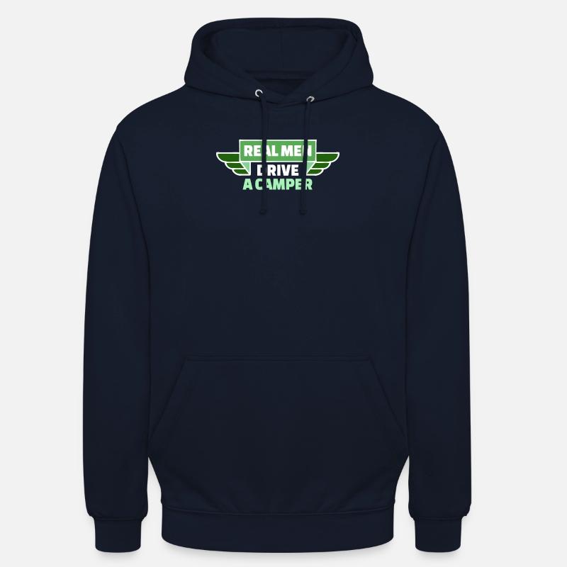 Camper Statement Camping Randonneur Wanderlust - Sweat-shirt à capuche unisexe - marine