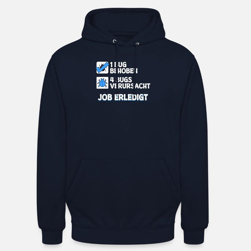 Développeur Coden skripting bugs debug correction de bugs Sweat-shirt à capuche unisexe