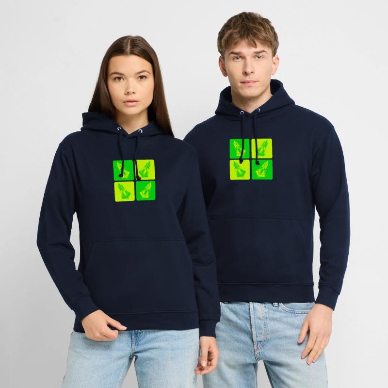 Conception de l’espace Sweat-shirt à capuche unisexe