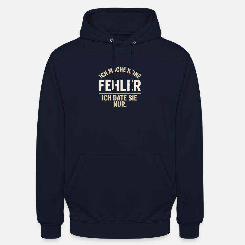 I'm Just Dating Them – Error Topic - Unisex Hoodie - navy