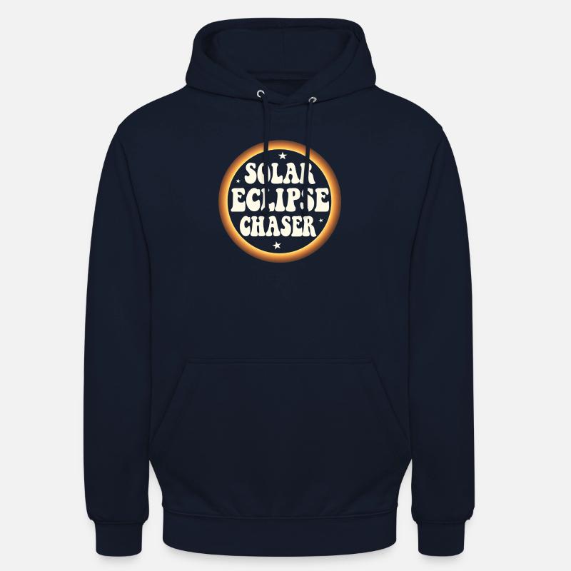 Solar eclipse chaser - Unisex Hoodie - navy