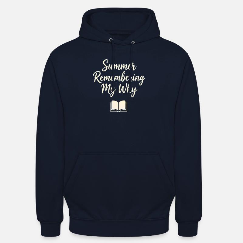 Summer Remembering My Why - Unisex Hoodie - navy