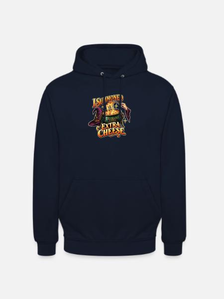 Pizza beschwören - Unisex Hoodie - Navy