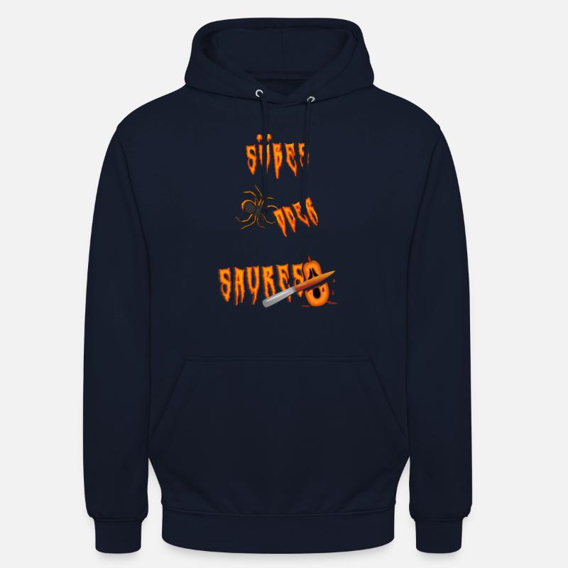Süßes oder Saures suesses oder saures Unisex Hoodie
