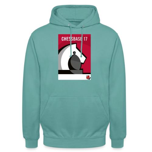 CHESSBASE 17 - Schach, Läufer, Springer - Sudadera con capucha unisex