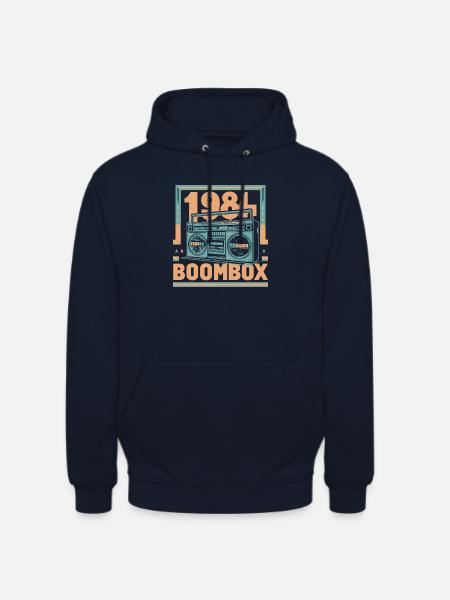 1984 boombox - Unisex Hoodie - navy