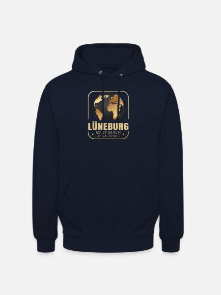 Lüneburg - Unisex Hoodie - Navy