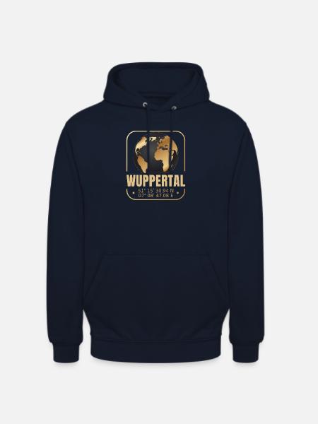 Wuppertal - Unisex Hoodie - Navy