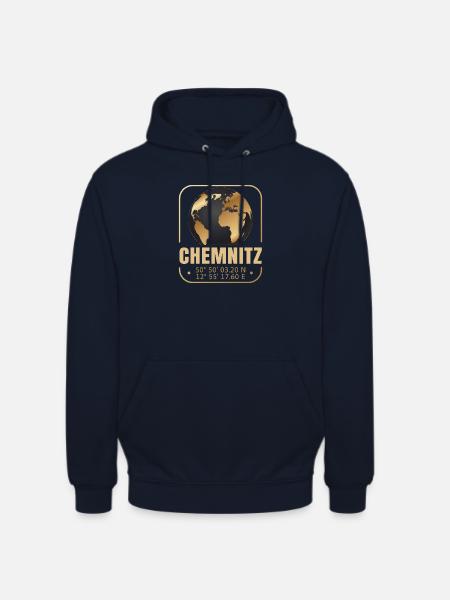 Chemnitz - Unisex Hoodie - Navy