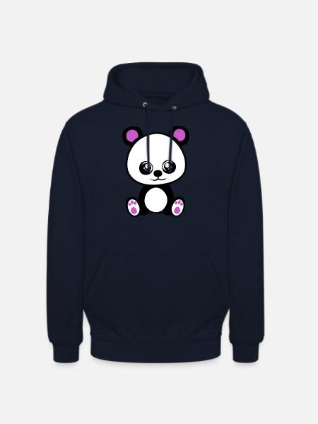 Cute teddy bear - Unisex Hoodie - navy