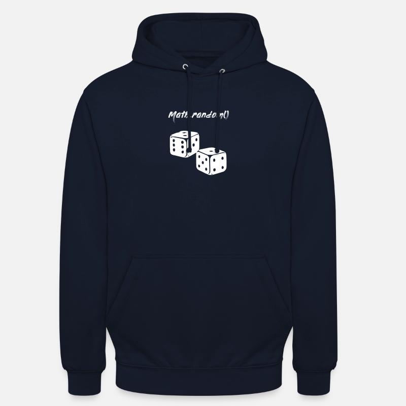 Random Math.random () cube programmer - Unisex Hoodie - navy