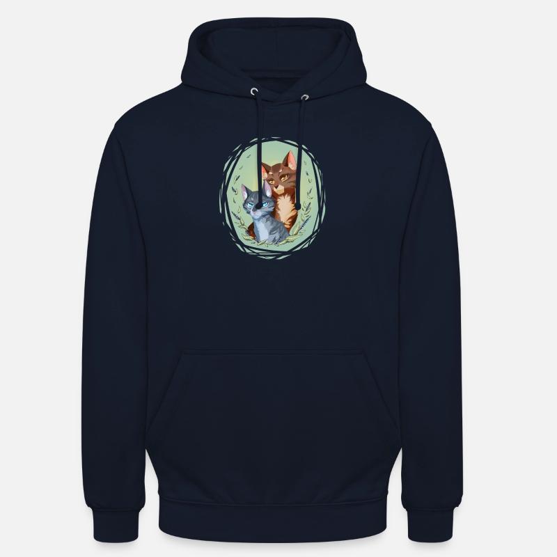 Jayfeather Jay Feather Leafpool Leaf Lake Cats - Unisex Hoodie - navy
