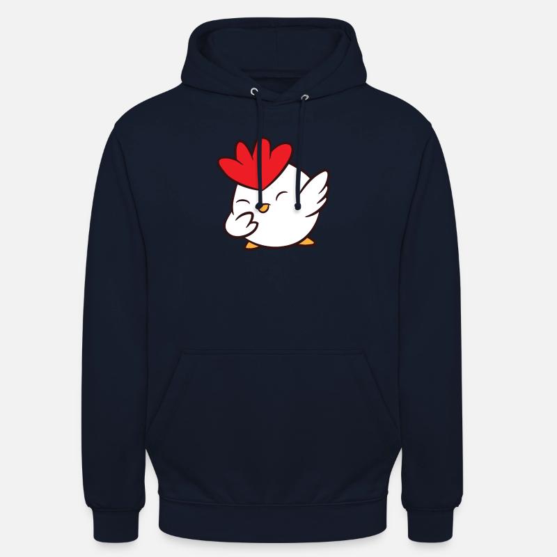 Chicken - Dab, dabbing, dabbing, dancing - Unisex Hoodie - navy
