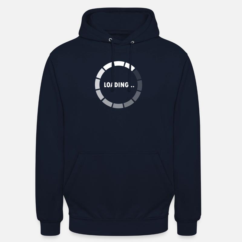 Ajax Loader - loading - waiting - Sweat-shirt à capuche unisexe - marine