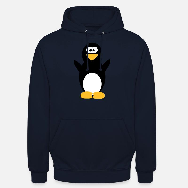 Pinguin - Unisex Hoodie - Navy