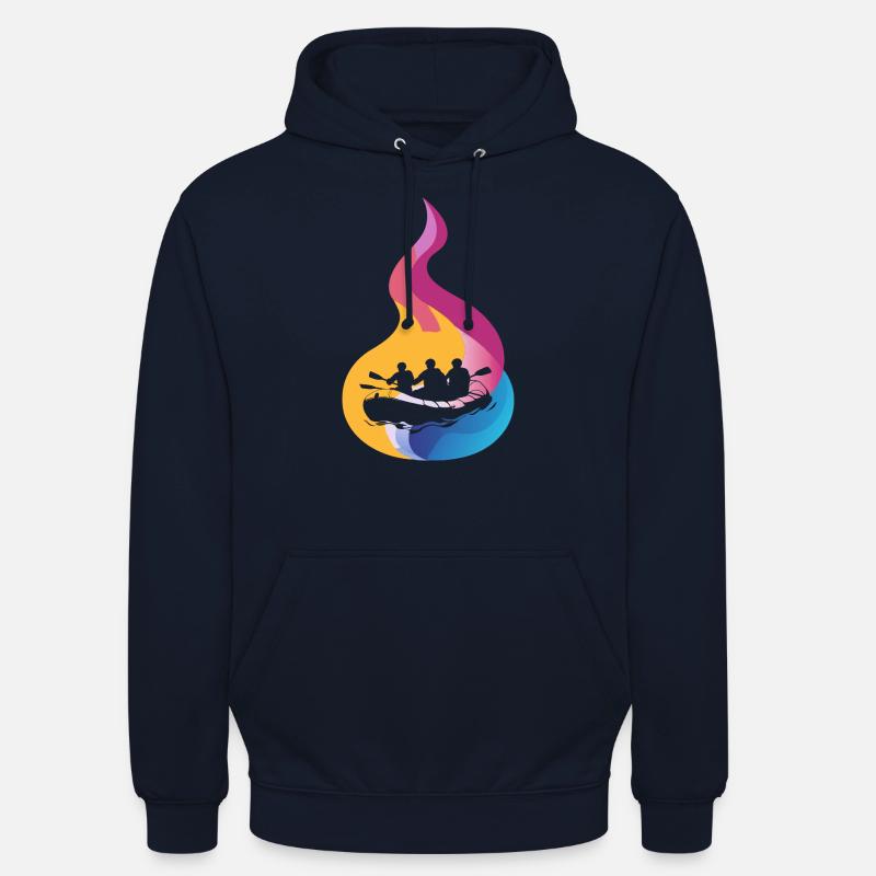 Aviron Paddle Stream - Sweat-shirt à capuche unisexe - marine