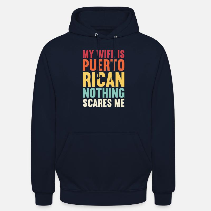 Puerto Rico - Sudadera con capucha unisex - azul marino