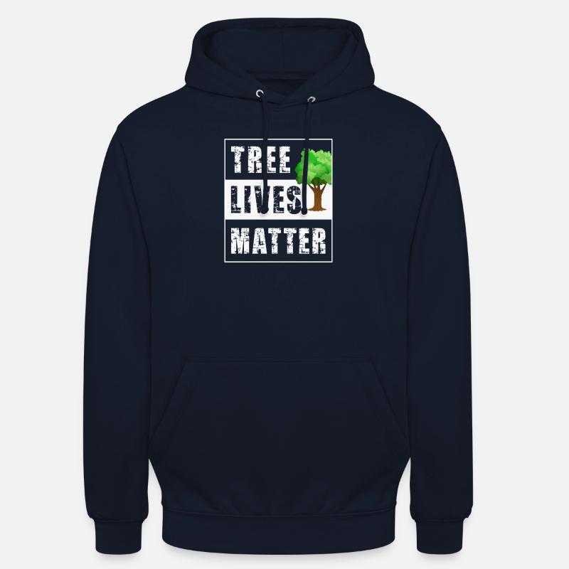 Tree Trees - Unisex Hoodie - navy