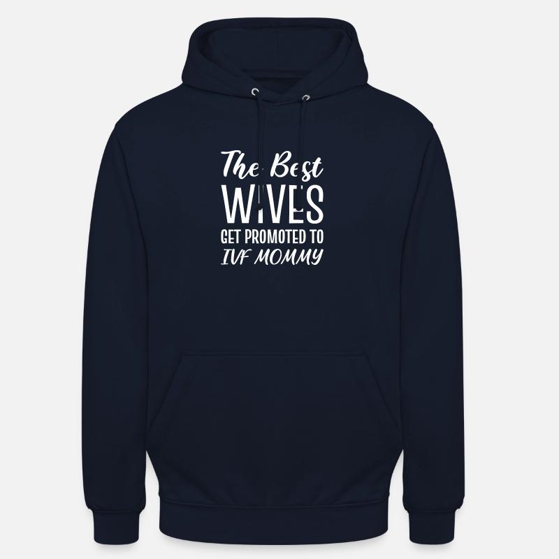 Zu IVF befördert Ersatzmutter Geschenk - Unisex Hoodie - Navy