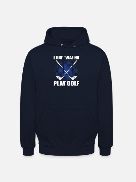 Golf Spruch - Unisex Hoodie - Navy