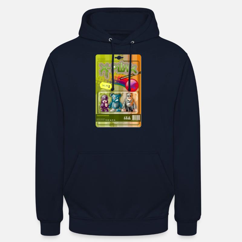 XPWIK Blister - Sweat-shirt à capuche unisexe - marine