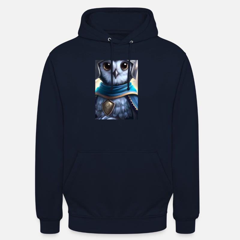 Ritter Eule - Unisex Hoodie - Navy