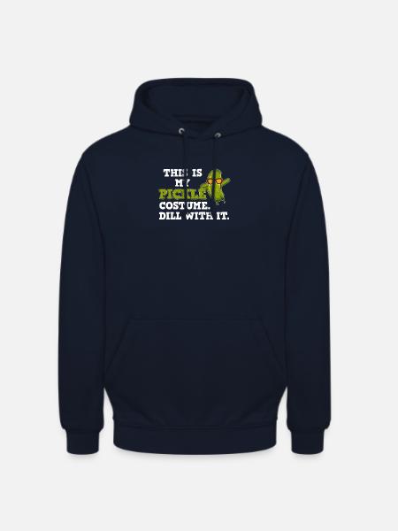 Gurken Gurke Kostüm - Unisex Hoodie - Navy