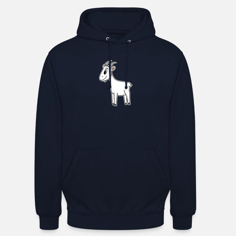 Ziege Ziegenbock Bock - Unisex Hoodie - Navy