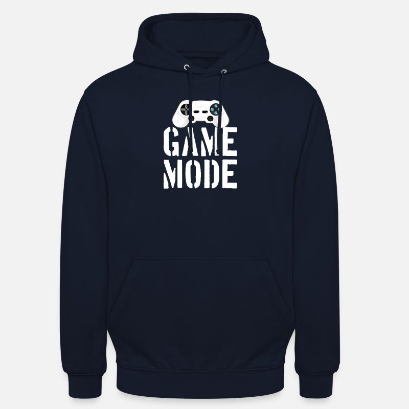 Mode de jeu - Sweat-shirt à capuche unisexe - marine