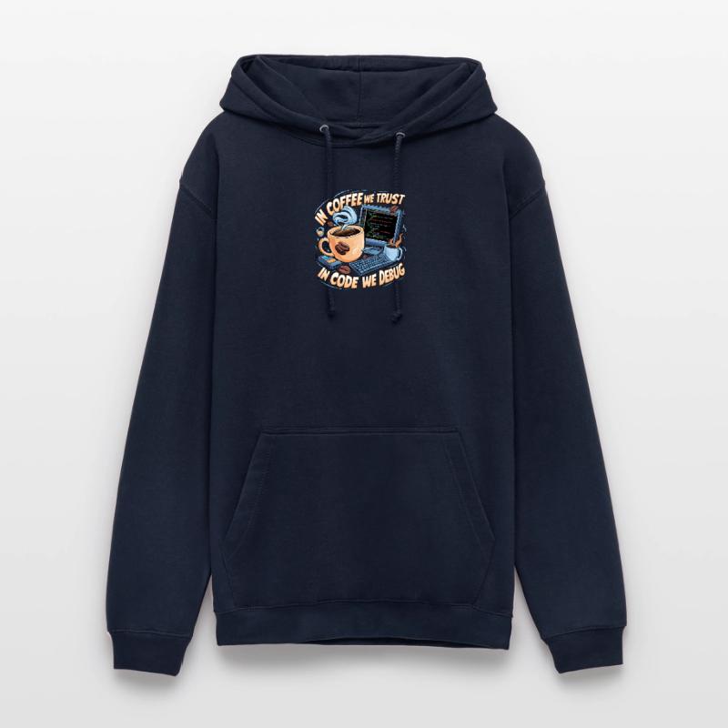 CoffeeCode Debug : Dans le code, nous déboguons Sweat-shirt à capuche unisexe