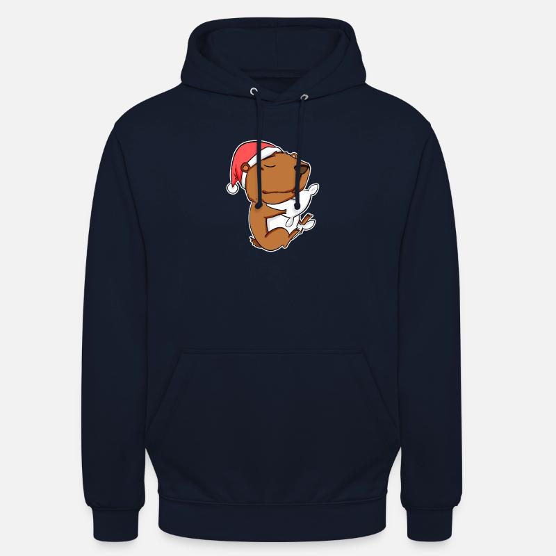 Capybara Cadeau Capybara - Sweat-shirt à capuche unisexe - marine