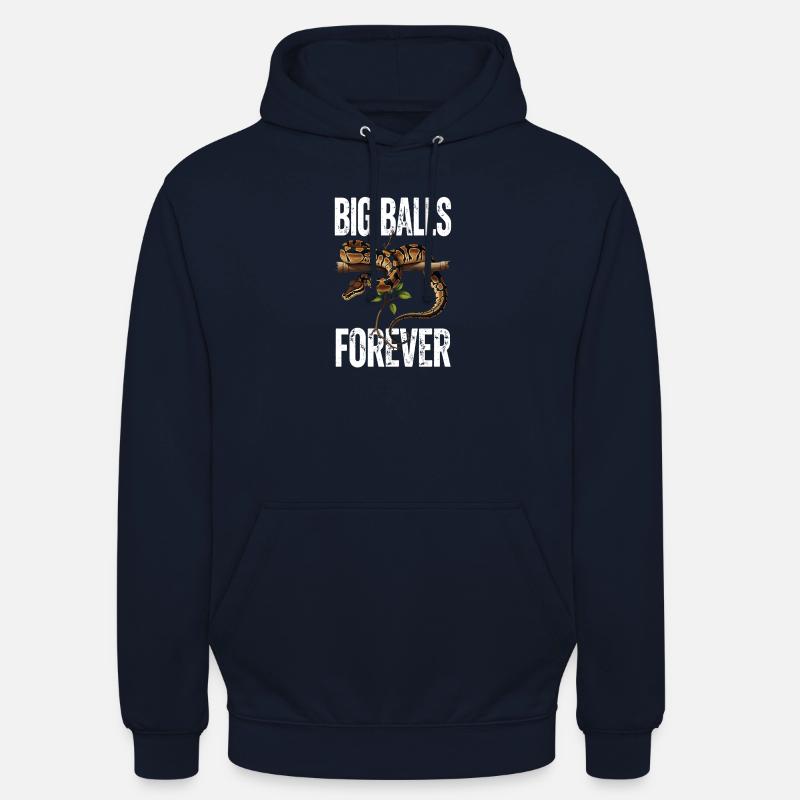 Königspython Schlangen Liebhaber Terrarium Python Unisex Hoodie