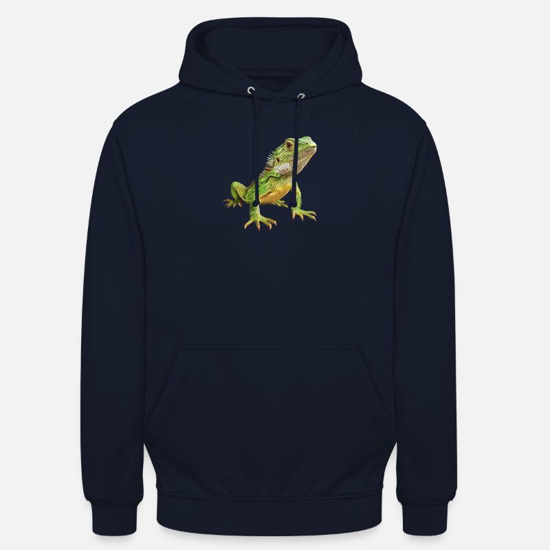 Eidechsen Eidechse - Unisex Hoodie - Navy