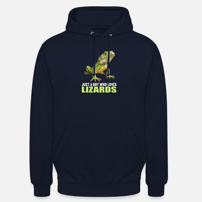 Eidechsen Eidechse - Unisex Hoodie - Navy