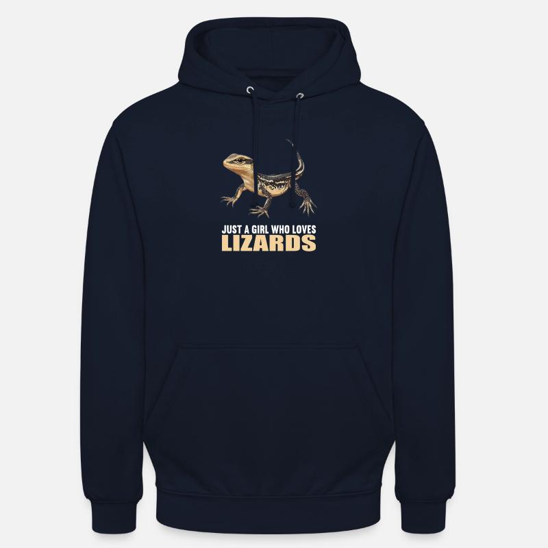 Eidechsen Eidechse - Unisex Hoodie - Navy