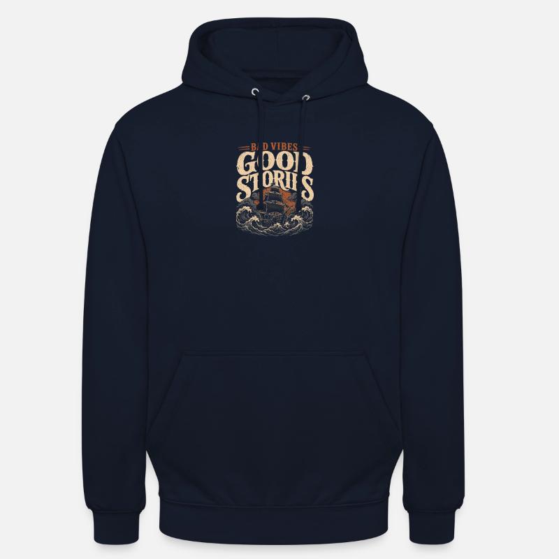 Geisterschiff Verfluchtes Schiff Maritimer Geist - Unisex Hoodie - Navy