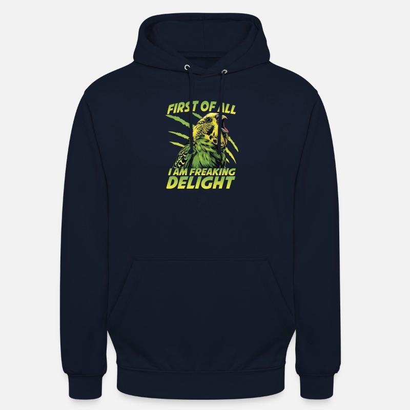Habit perruche d’ami perruche Welli - Sweat-shirt à capuche unisexe - marine