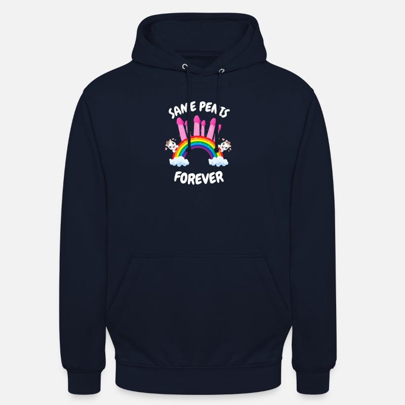Same Penis Forever Bride - Unisex Hoodie - Navy