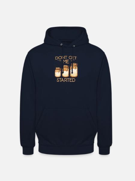 Don't Get Me Started Jars - Unisex Hoodie - Navy
