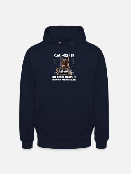 Deutscher Schäferhund Hundehalter T Schäferhund - Unisex Hoodie - Navy