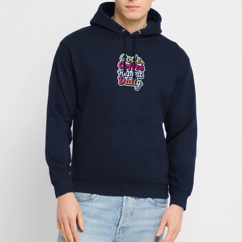 Code Schlaf Debug Wiederholungsprogramm Shirt Unisex Hoodie