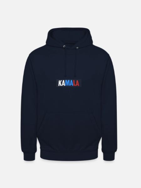 KAMALA USA - Unisex Hoodie - Navy