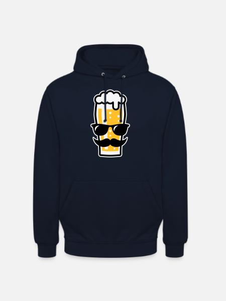 Sunglasses Summer (Three Colours) - Unisex Hoodie - navy