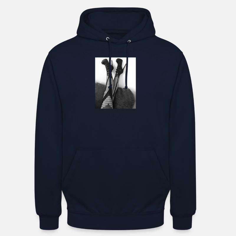7E6FB826 AD47 4463 A545 90E6508F6BF1 - Sweat-shirt à capuche unisexe - marine