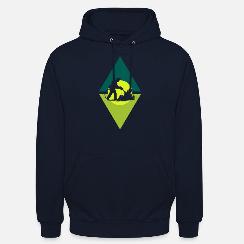 Pompier Pompier - Sweat-shirt à capuche unisexe - marine