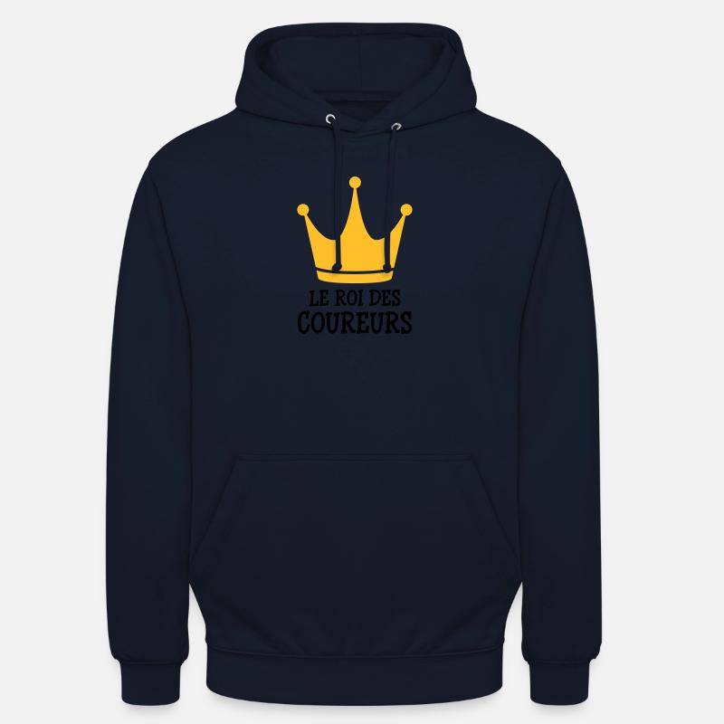 Course à Pied / Running / Jogging / Coureur - Sweat-shirt à capuche unisexe - marine