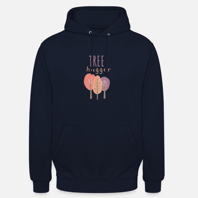Baum Umarmer Tree Hugger - Unisex Hoodie - Navy
