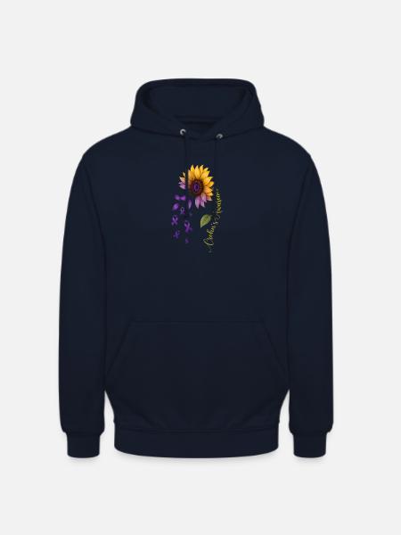 Crohns-Bewusstsein – IBD-Kämpfer Crohns-Krieger - Unisex Hoodie - Navy