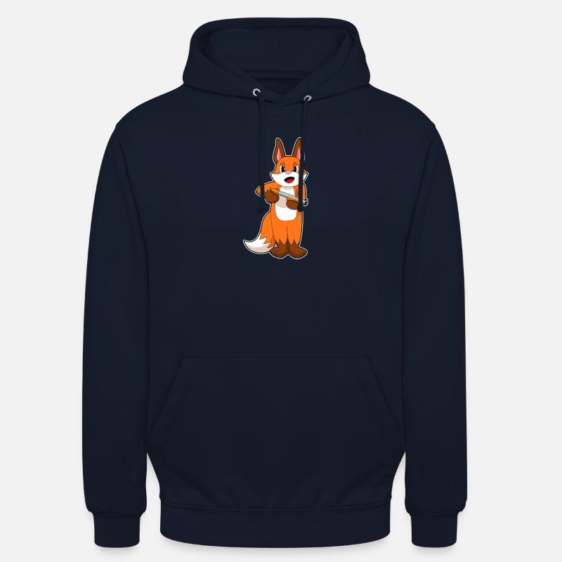 Fuchs Schrotflinte - Unisex Hoodie - Navy